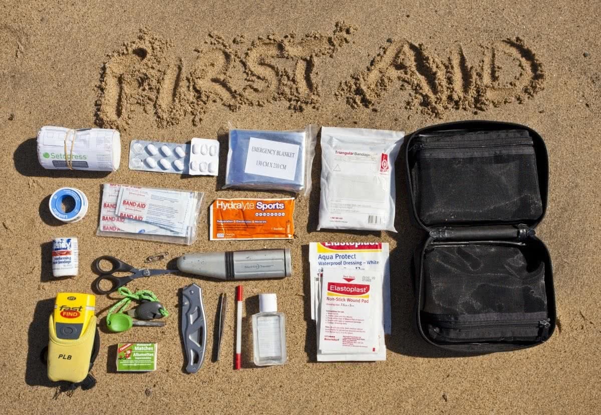 Bush safety How to stay safe in the bush and keep your mum happy, Joel Johnnson, wilderness first aid kit, bandage, band aids, PLD, pen knife. 