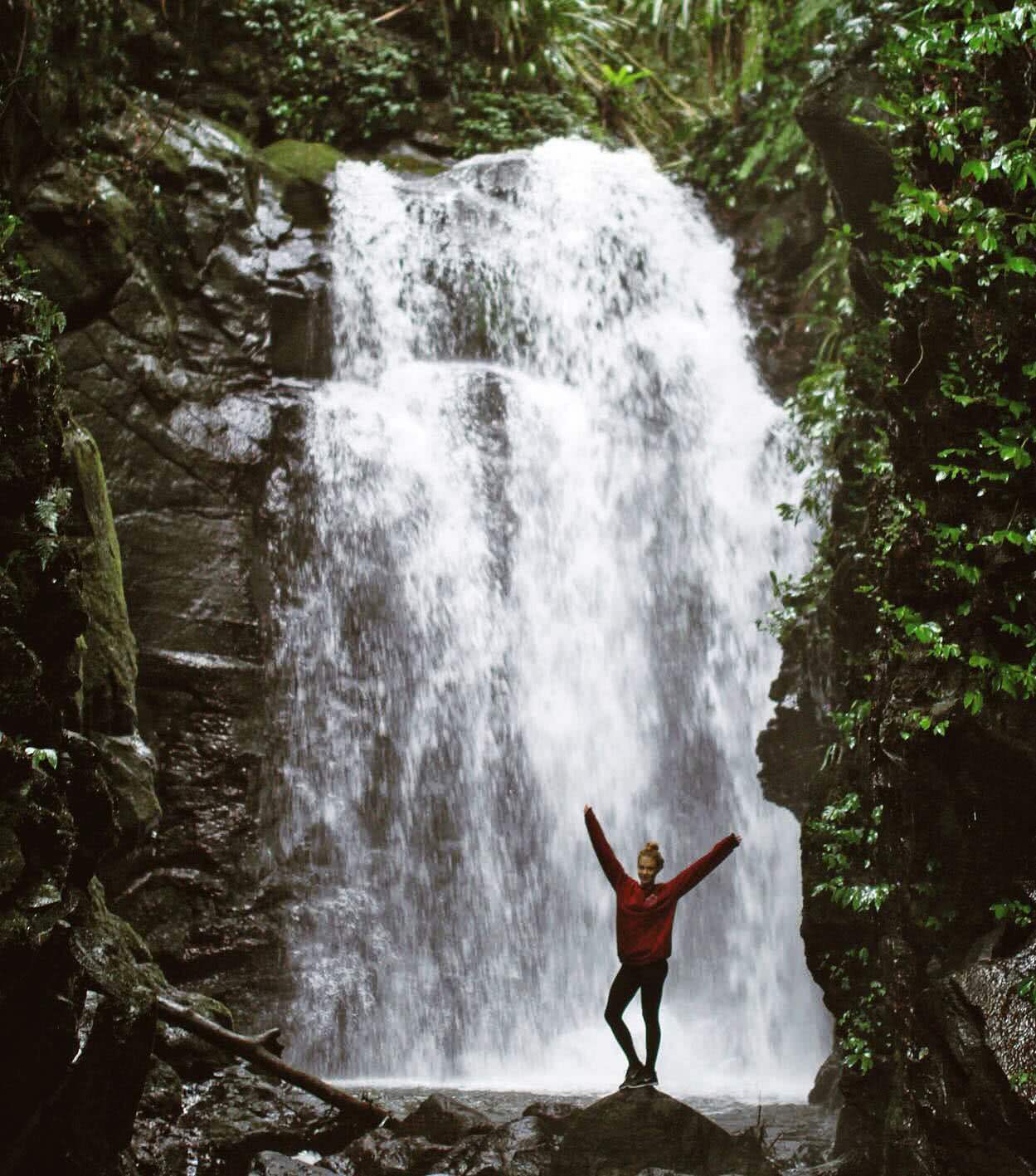 Emily-Ann Marskell lamington national park gold coast hinterland waterfall wild swimming