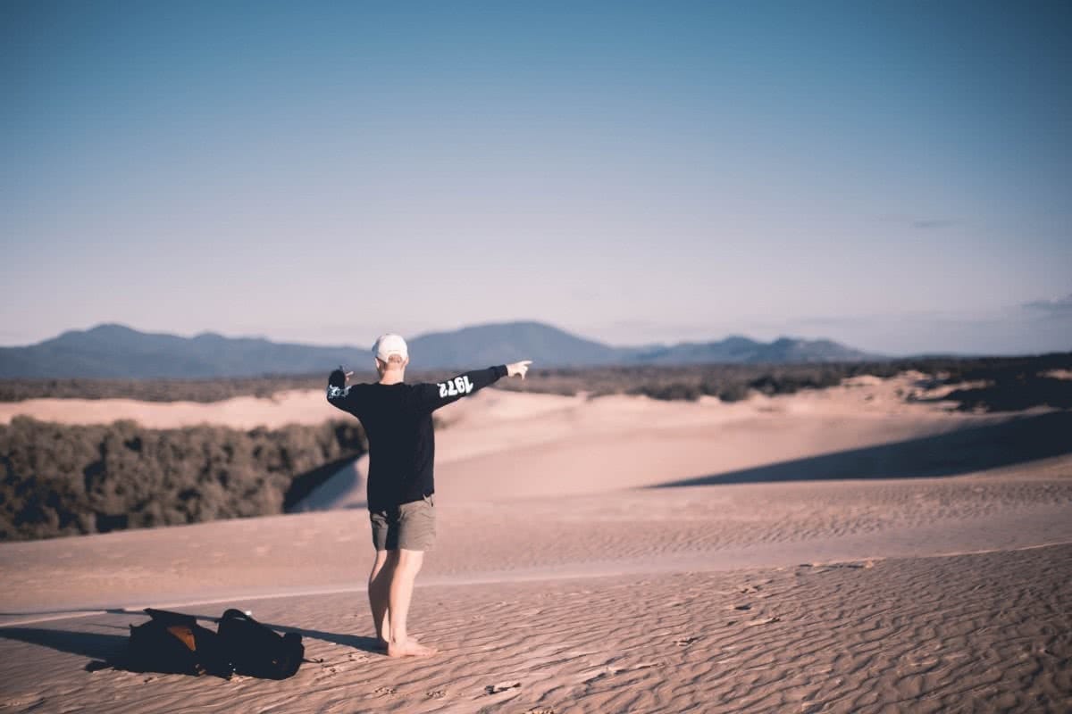 Sam Perkins Big Drift Wilsons Promontory National Park Victoria Sand dunes