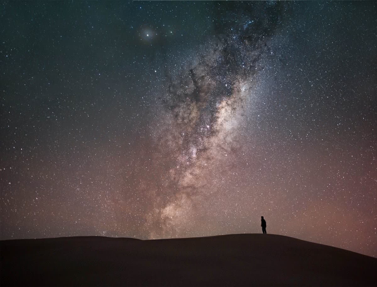 Sam Perkins Big Drift Wilsons Promontory National Park Victoria Sand dunes stargazing stars astrophotography