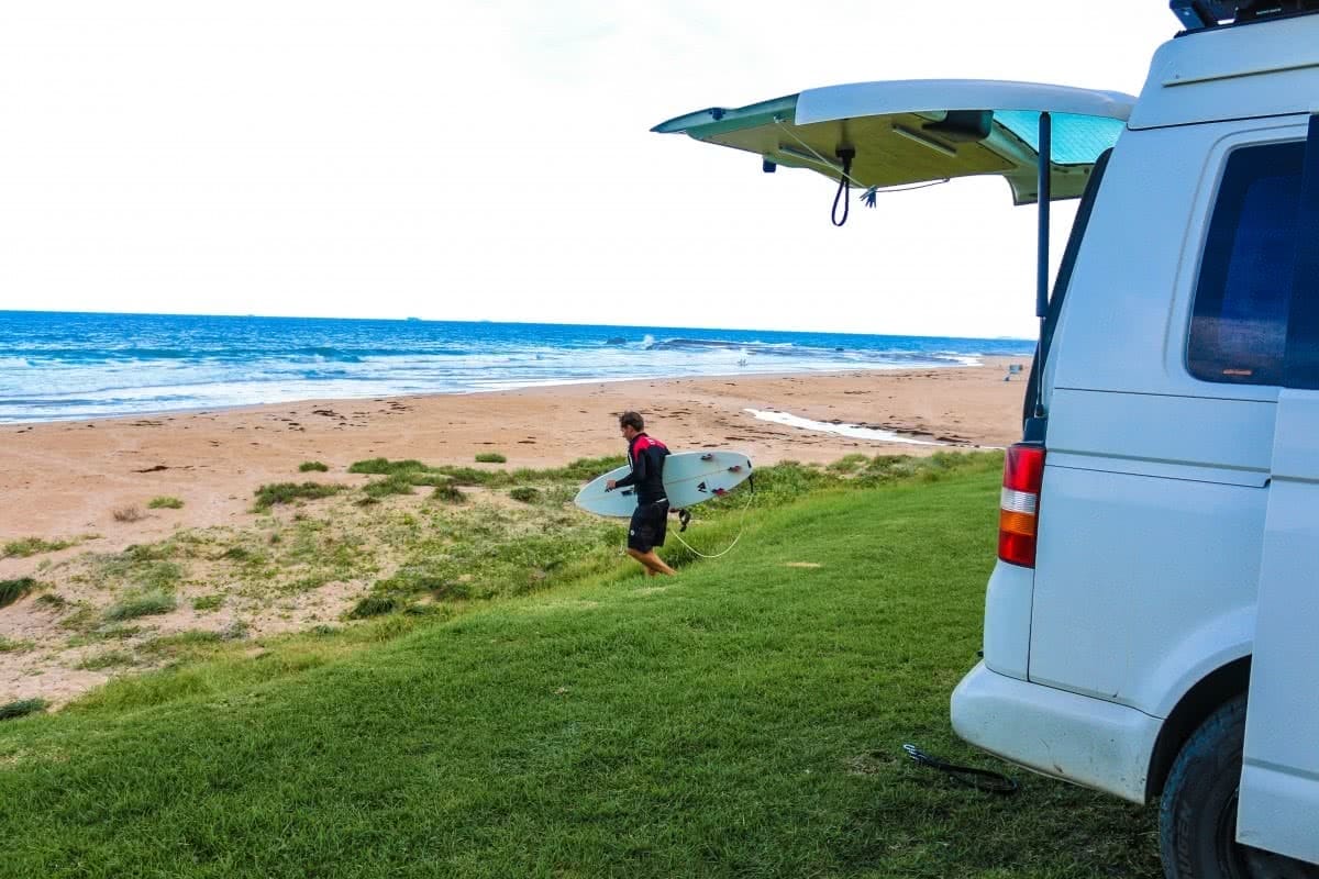 Coledale // An Apocalyptic Sea-Side Haven (NSW) Scout Hinchcliffe van beach surfboard