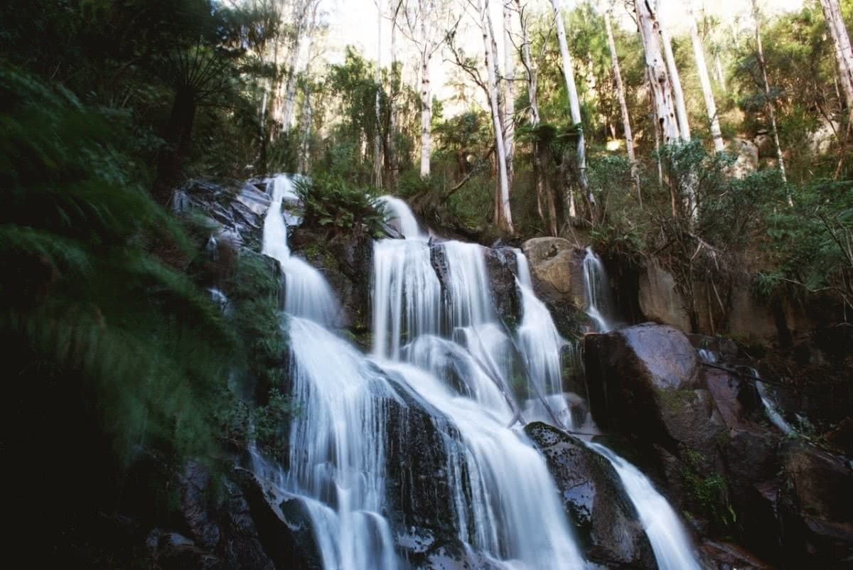 Toorongo Falls Victoria Gippsland LORENZO SANTUCCI, waterfall, rocks, long exposure