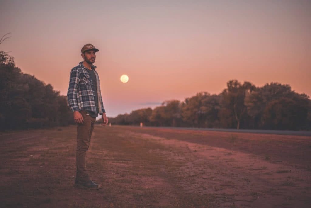 An Epic Outback Weekend Road Trip to Cunnamulla (NSW) Michael Harris road sunset moon
