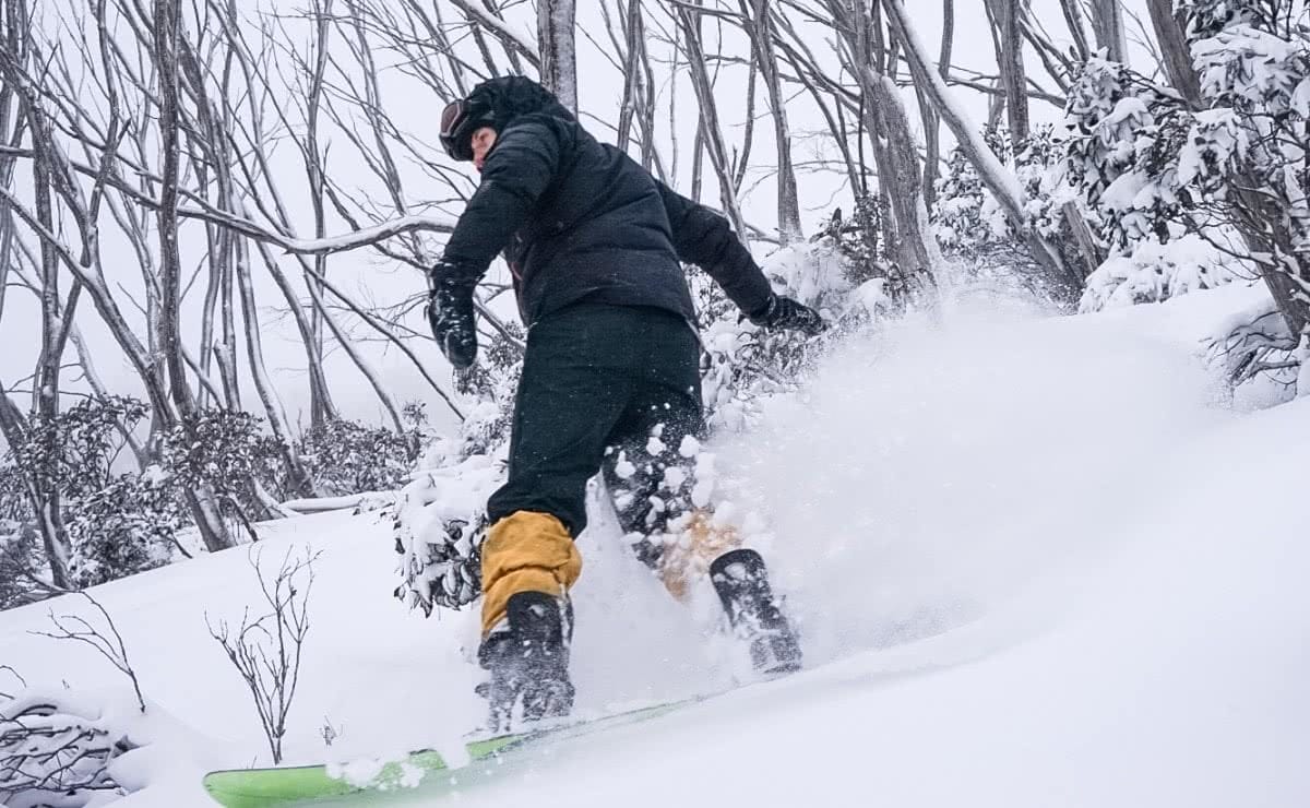 katie marston benny littlejohn hut hiking white's river hut snow skiing snowboarding splitboarding winter