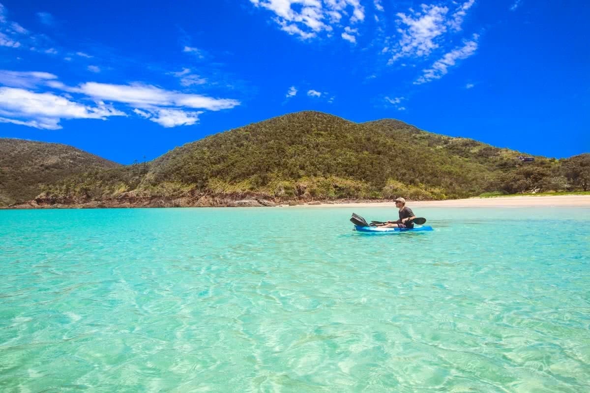 Scout Hinchliffe Keswick Island whitsundays qld castaways kayaking snorkeling