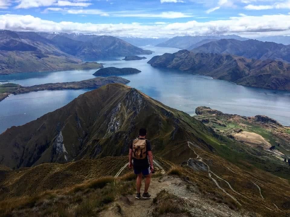 Tiffany Hulm roys peak new zealand mountains hiking hero