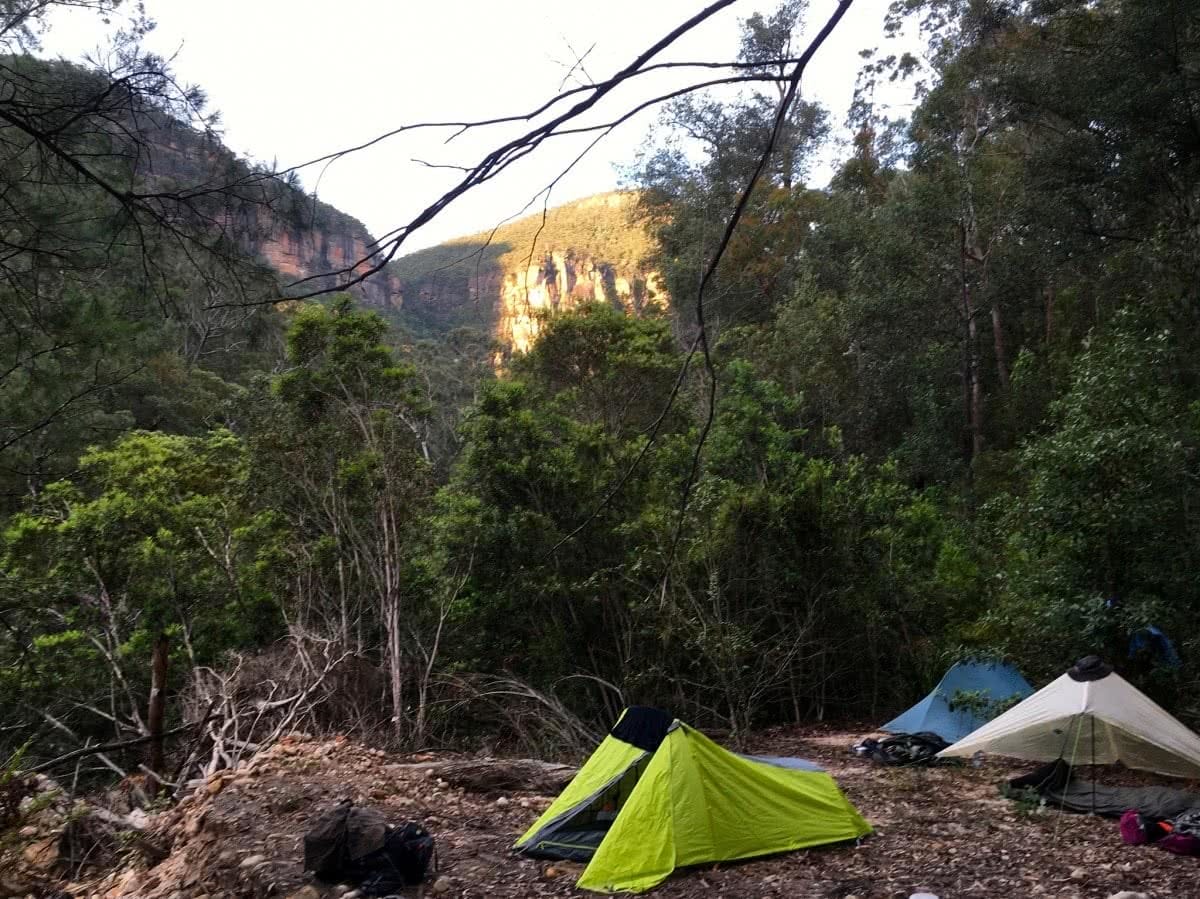 Lower Grose // A Wilderness River on the Edge of Sydney (NSW) Paul Griffiths camp tent valley