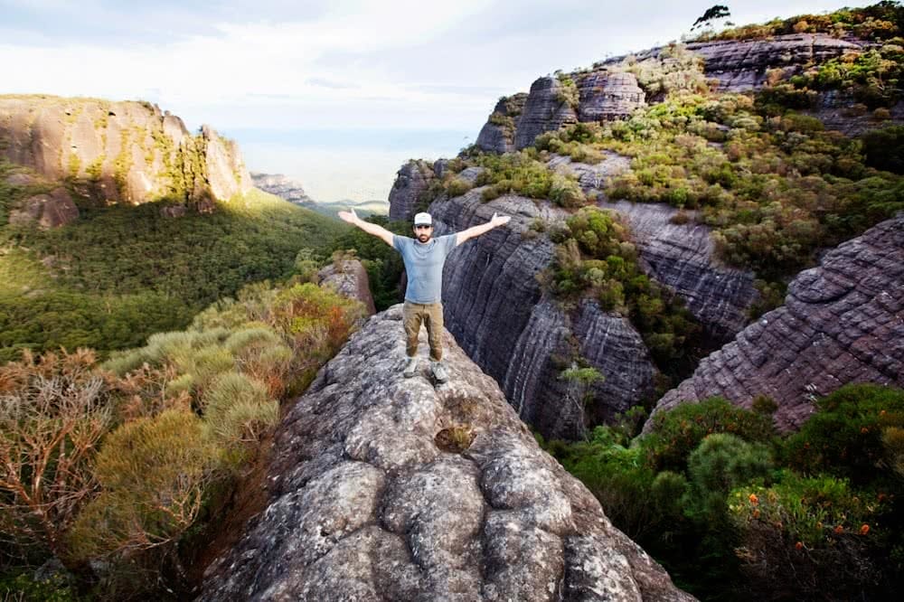 Bushwhacked in the Budawangs (NSW) daniel bos cliff view valley