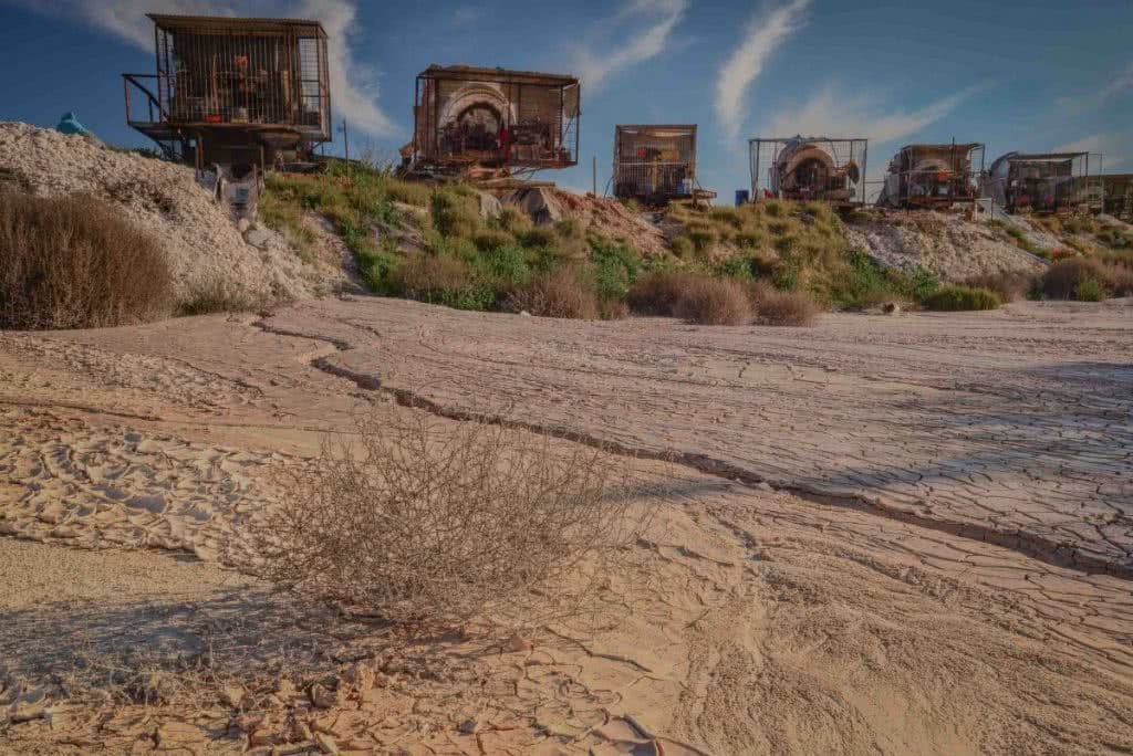 Strike Me Lucky // Opal Fossicking in Lightning Ridge (NSW) Merridy Cairn-Duff dried earth Outback style an opal wash site