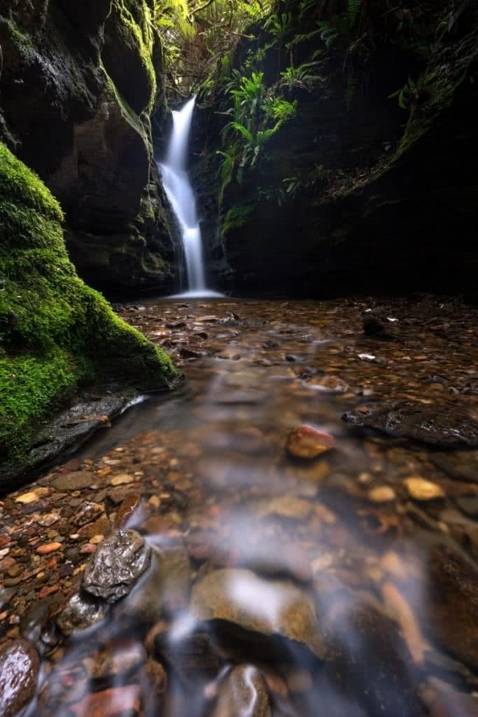 Secret Falls (1 of 1) tasmanian waterfalls