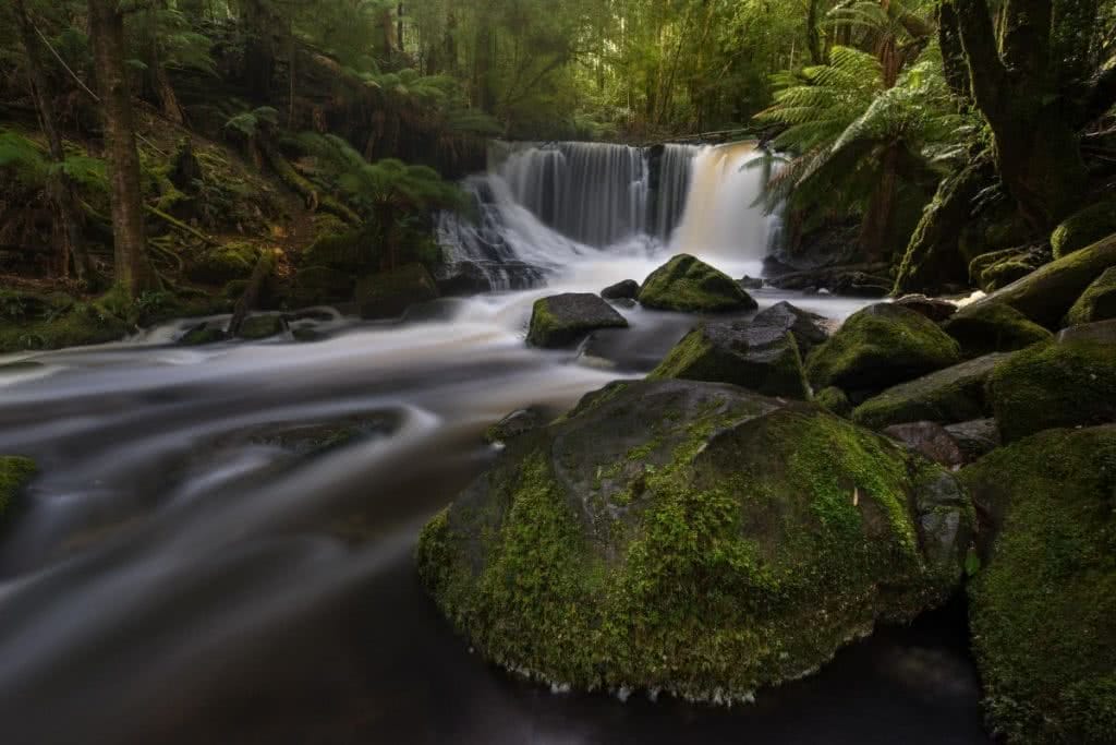 Horseshoe Falls (1 of 1) tasmanian waterfalls