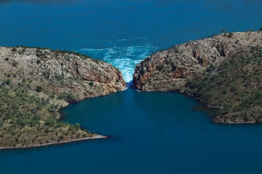 The Pearl of the North West // Broome (WA), Zoe Vaughan, Horizontal Falls, ocean, headlands, flow, current, tide