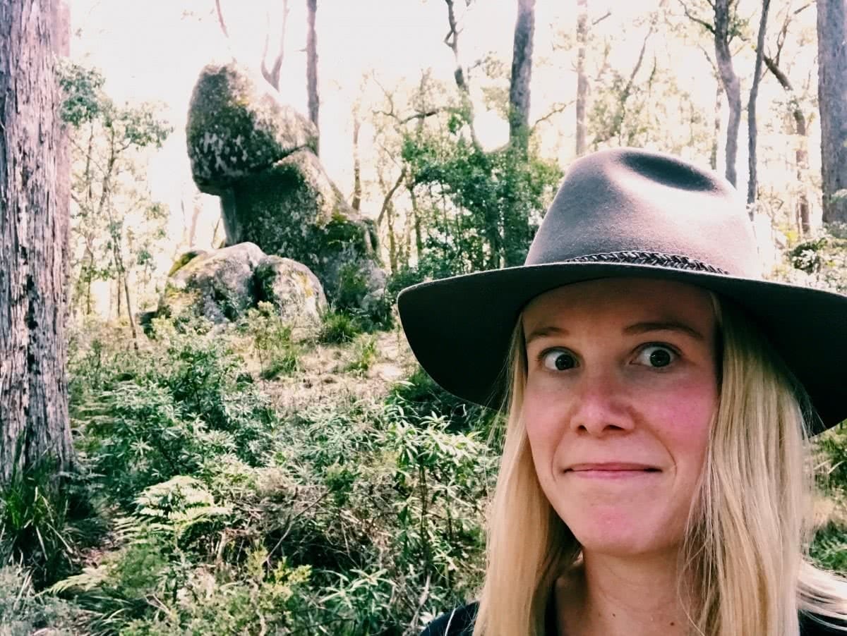 Cock Rock Selfie - Barrington Tops