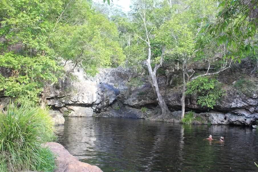Sunshine Coast Hinterland Great Walk Saphira Schroers qld rock pool wild swimming