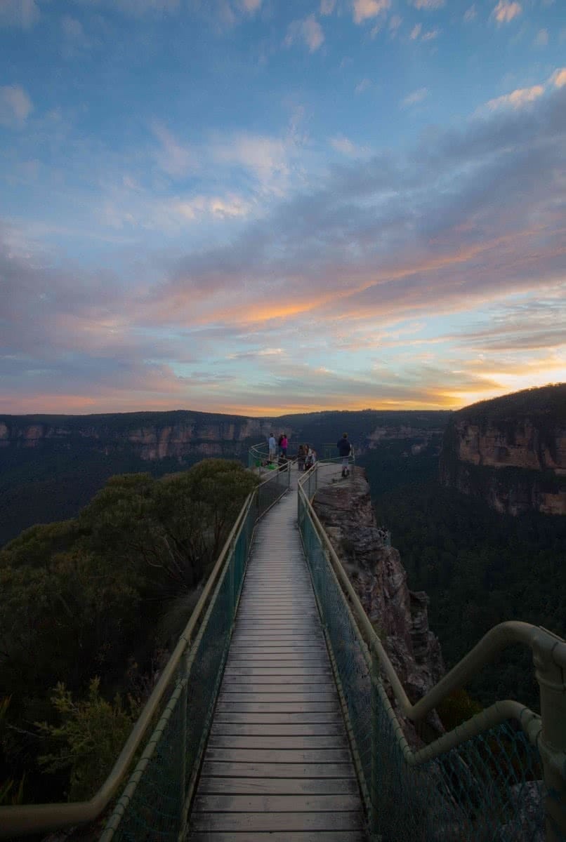 Pulpit Rock Walk Hadley England Blue Mountains NSW