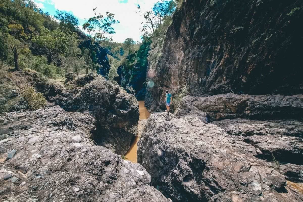 Off the Beaten Track // Kinbombi Falls (QLD), Queensland, Scout Hinchliffe, waterfall, swimming