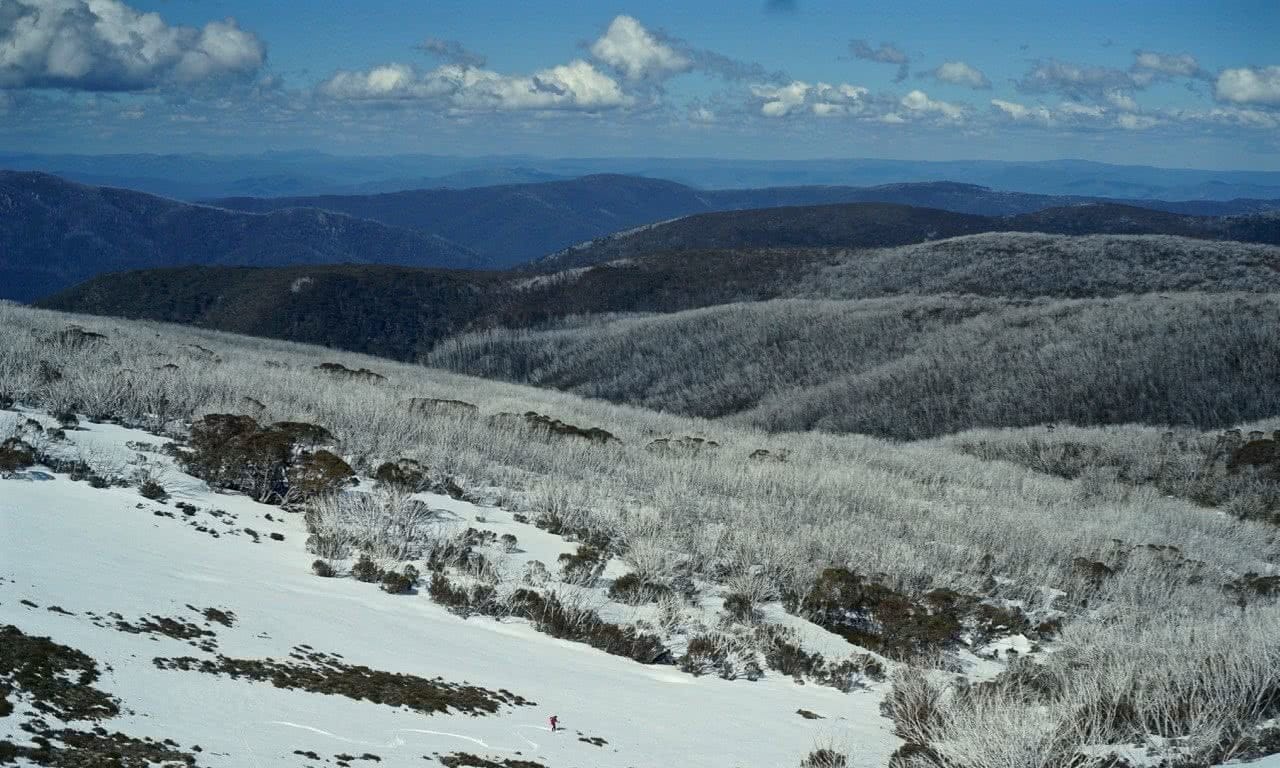 Lachie Thomas Johnston's Hut Falls Creek Victoria snow skiing backcountry hut