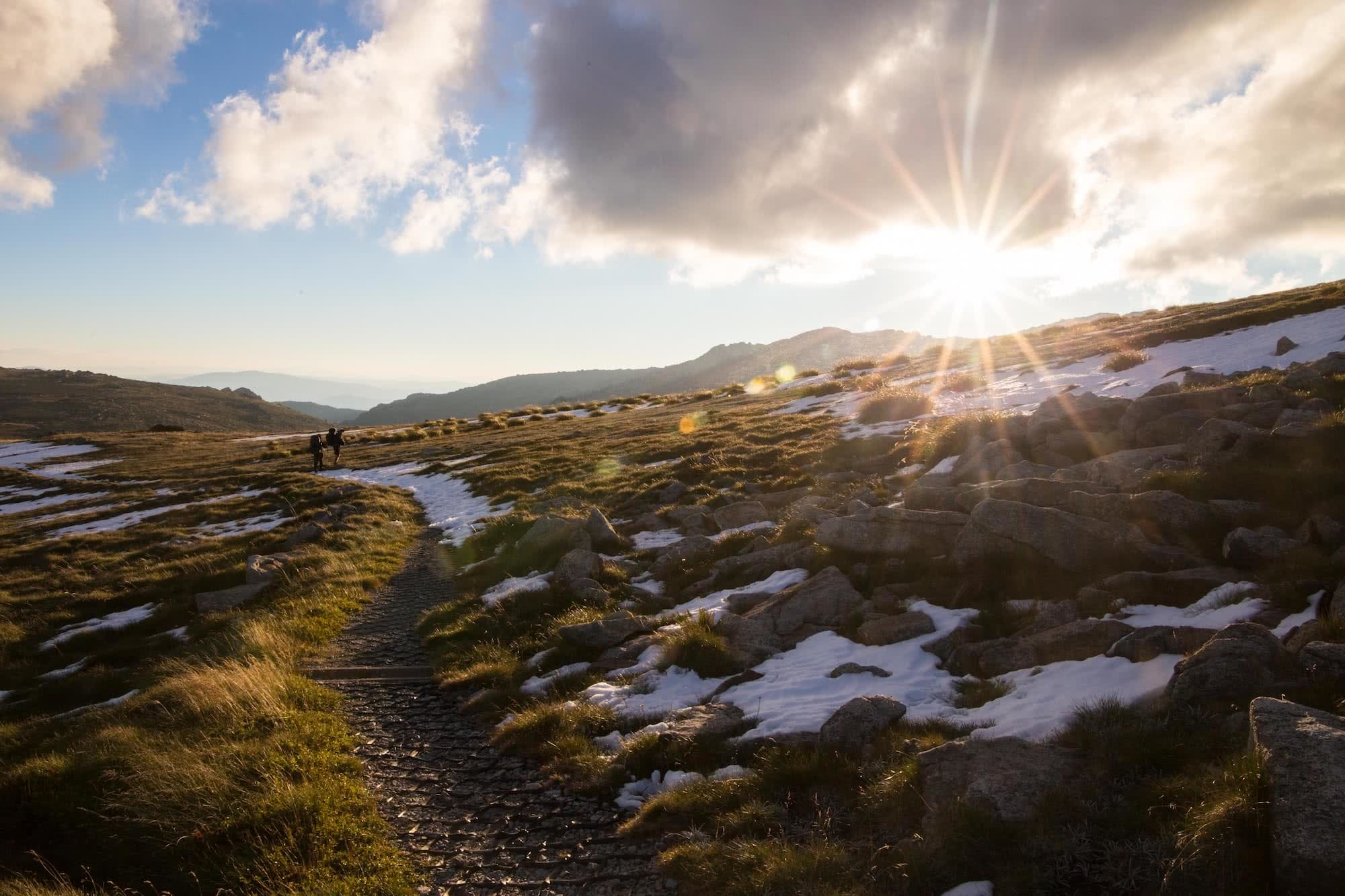 Overnighting On The Main Range // Kosciuszko National Park (NSW), Rachel Dimond, Main Range Kosciuszko snow winter mountains, sunlight