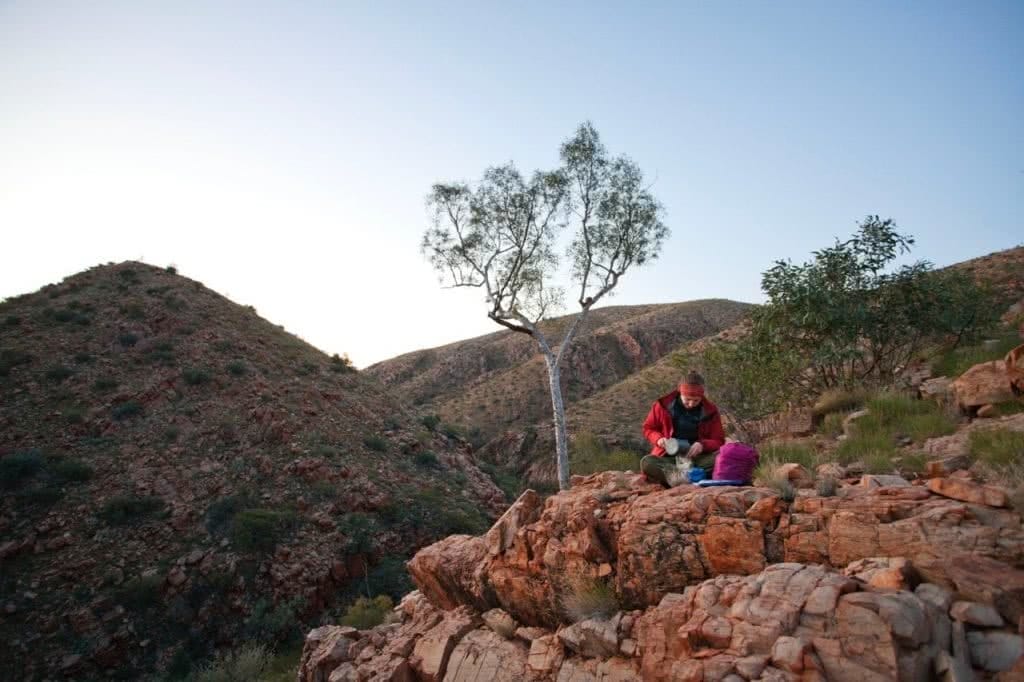 Eat Like A Backcountry King, Joel Johnsson, hiking food, lightweight, cooking, gas stove, outcrop