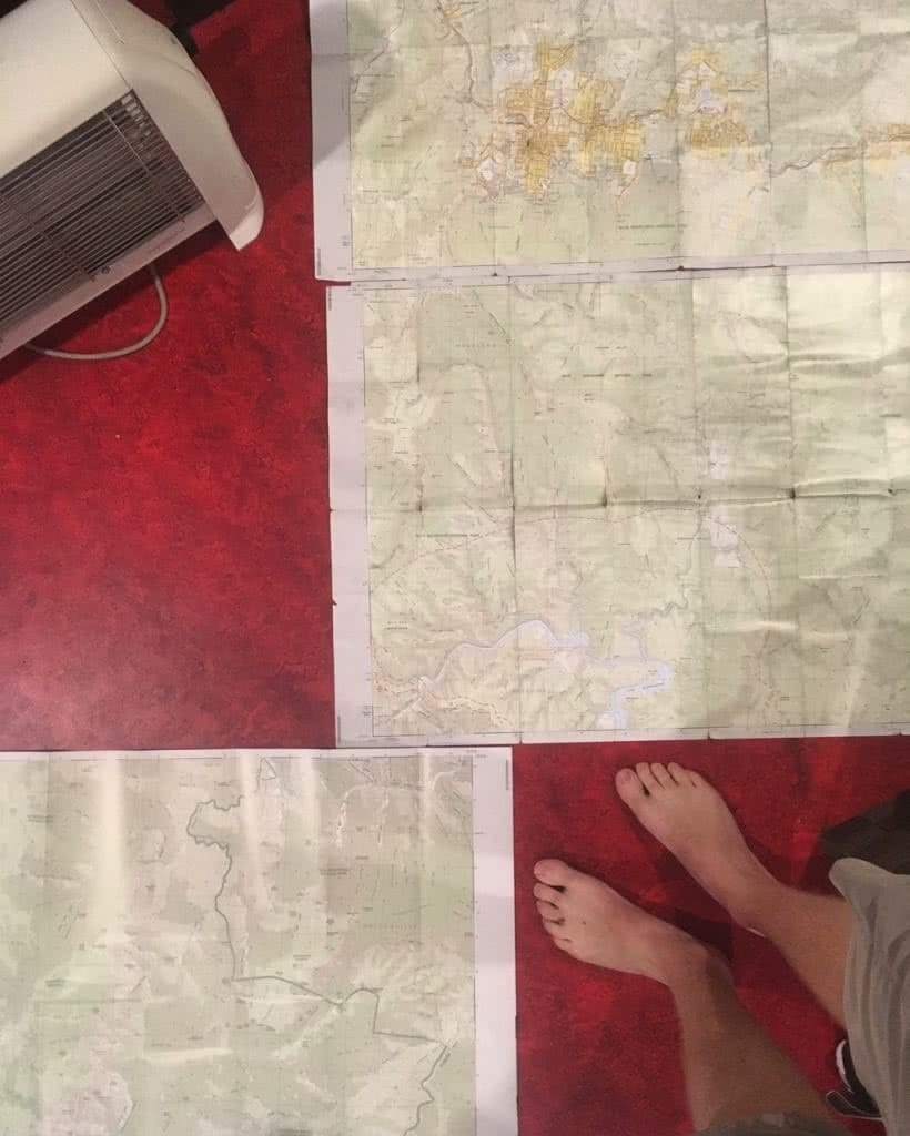 K2K In A Day, Kanangra Walls, Sunrise, Kanangra-Boyd National Park, maps, planning