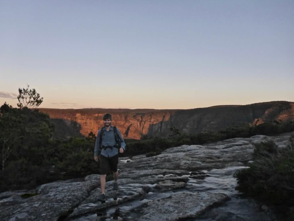 K2K In A Day, Kanangra Walls, Sunrise, Kanangra-Boyd National Park, hiker, trek, Mike,