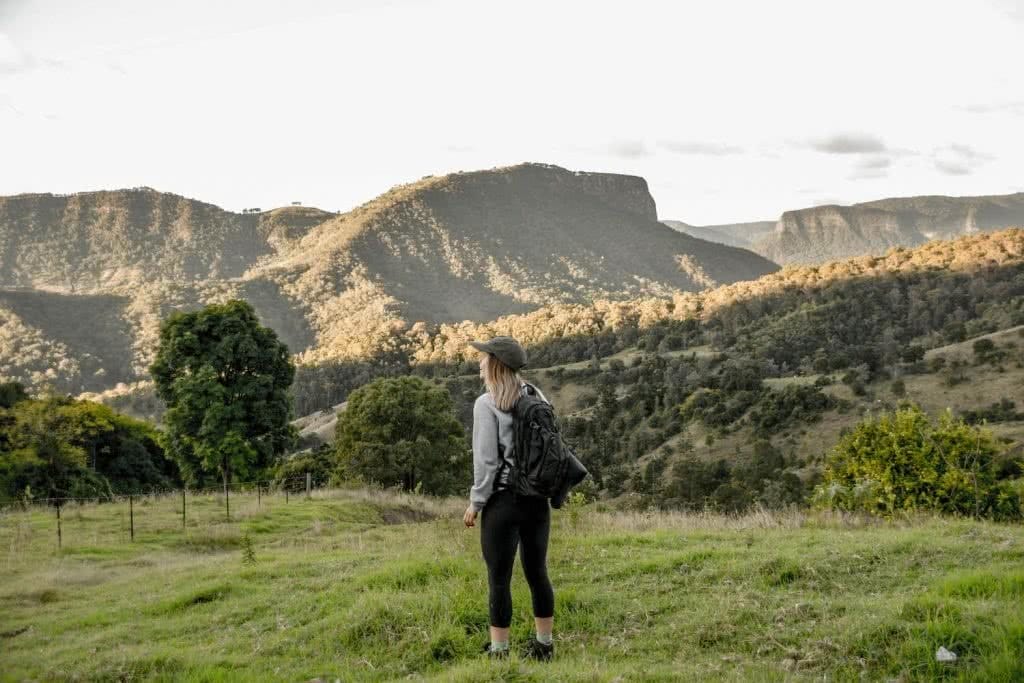 Lisa Owen Neglected Mountain Scenic Rim QLD Scout Hinchliffe mountain backpack hike