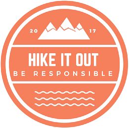 Hike it out, logo, heather porter