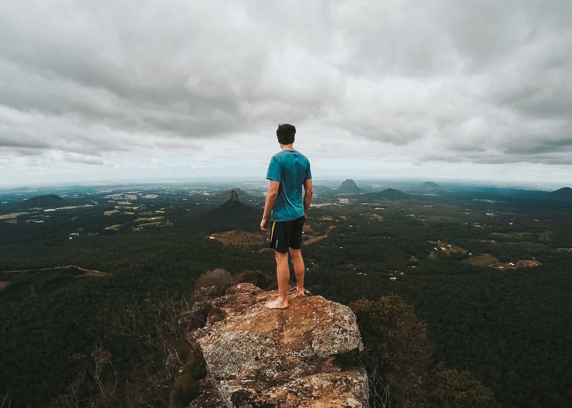 Climbing and Caving at Mount Beerwah - Glass House Mountains (QLD), Shot by @hindles_, Mount Beerwah, Summit, Glasshouse Mountains