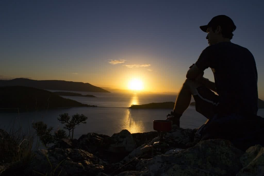 Bec Boots Whitsundays South Molle Island sunset coast