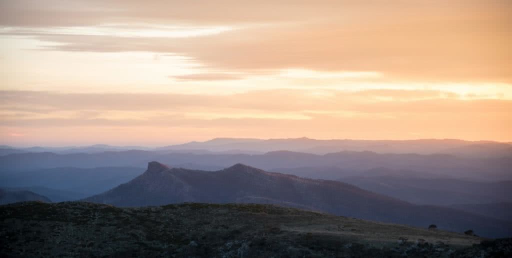 Lachie Thomas mountains victoria sunset sunrise Mt. Howitt Photo Pat Corden)