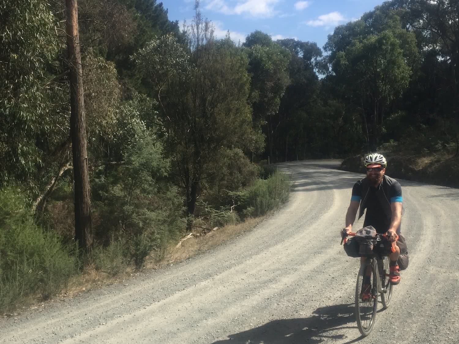 Chris Paola Great Victorian Rail Trail Acheron Way Vic Melbourne bikepacking mountain biking