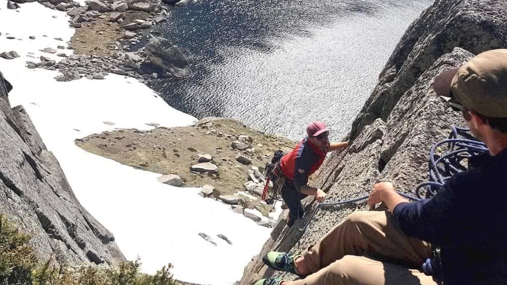 Aidan Howes rock climbing gear and equipment putting your life on a line