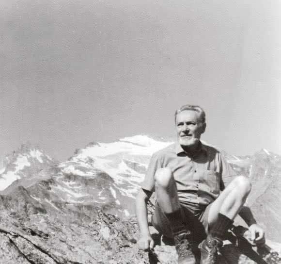 Aidan Howes rock climbing putting your life on a line