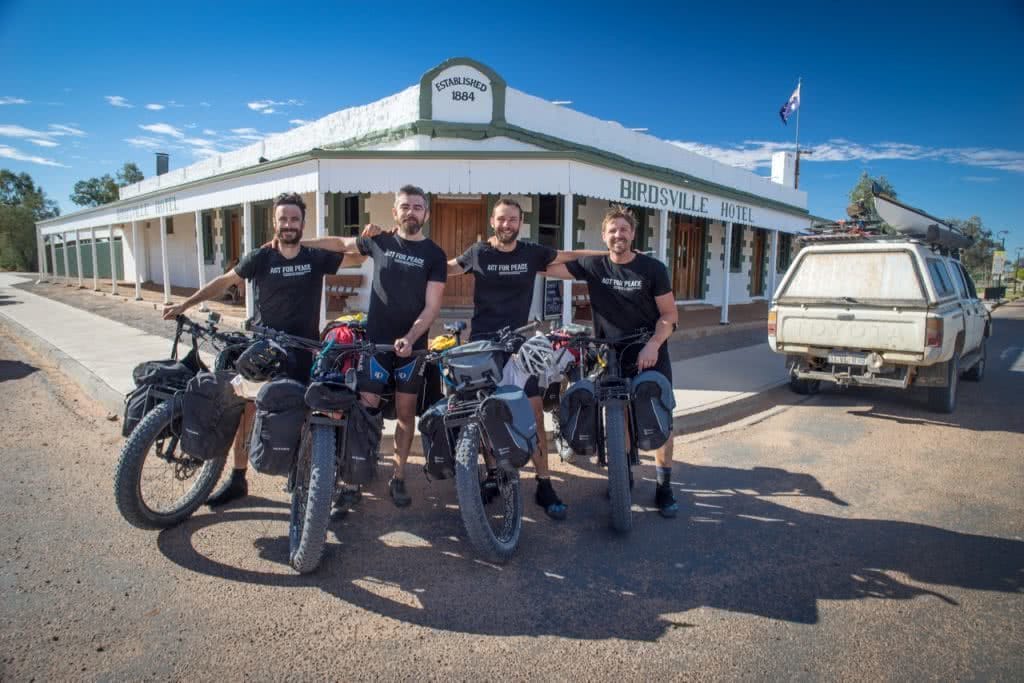 Benny Littlejohn, Simpson Desert Crossing, Adventure Co, fatbikes, mountain bike, cycling, birdsville hotel