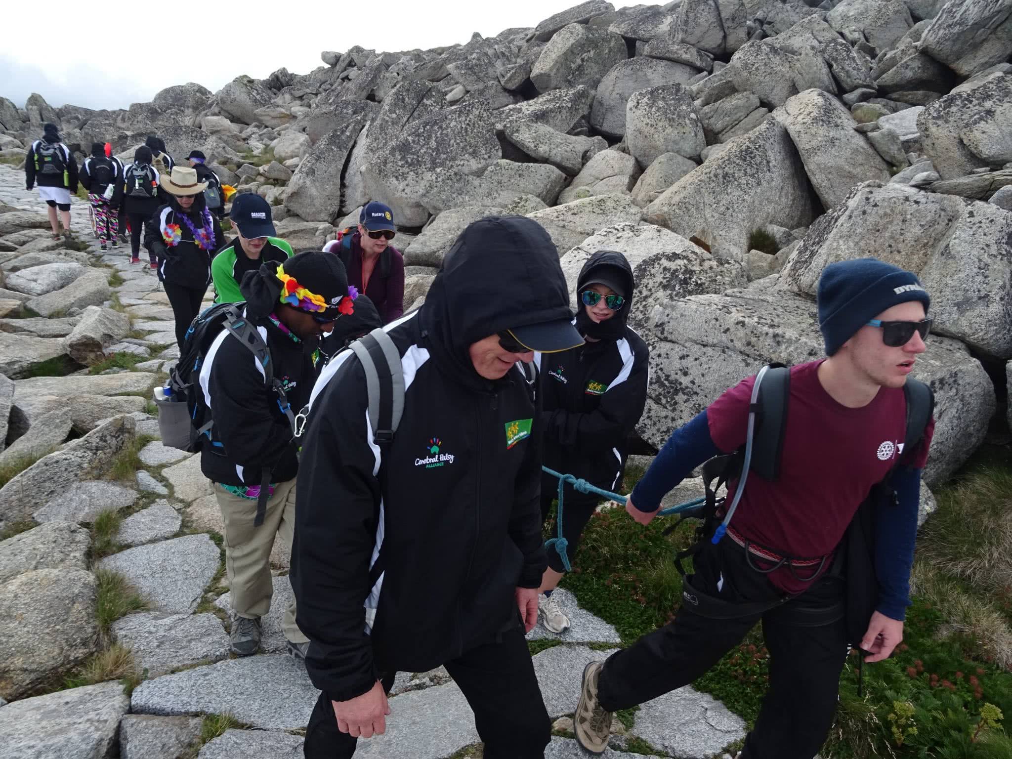Dalena Pangna Krazy Kosci Klimb Mount Kosciuszko wheelchair disability
