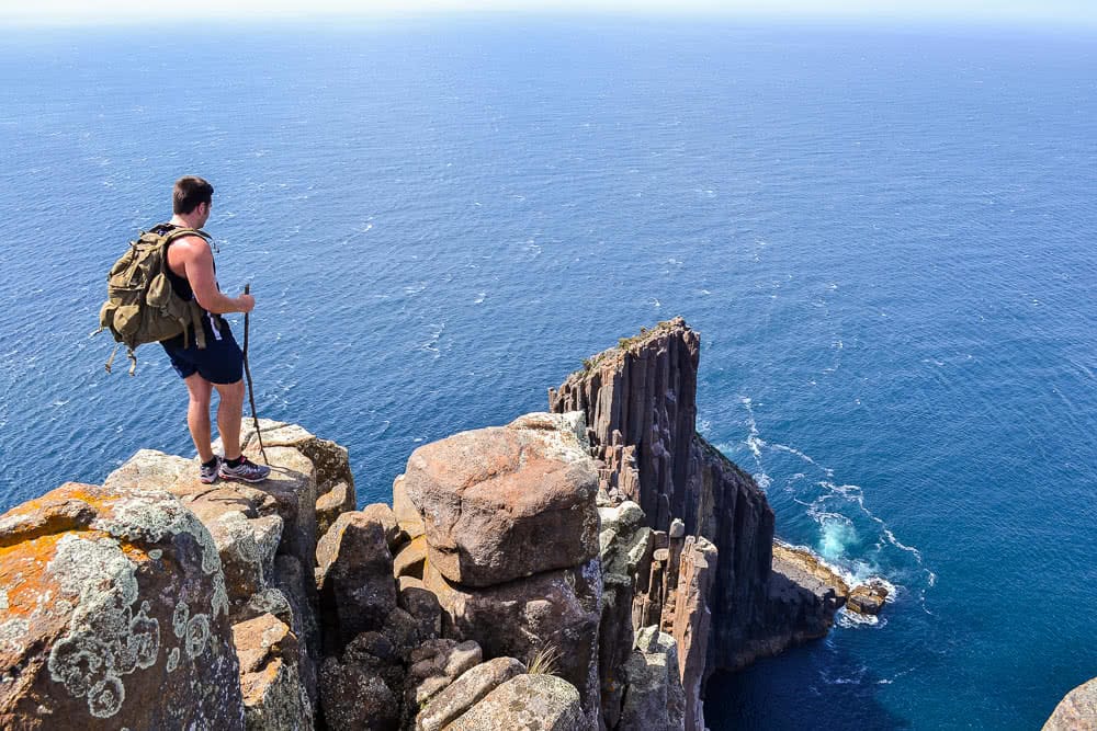 Dan Parkes, Explorer of the month, Cape Raoul, tasmania