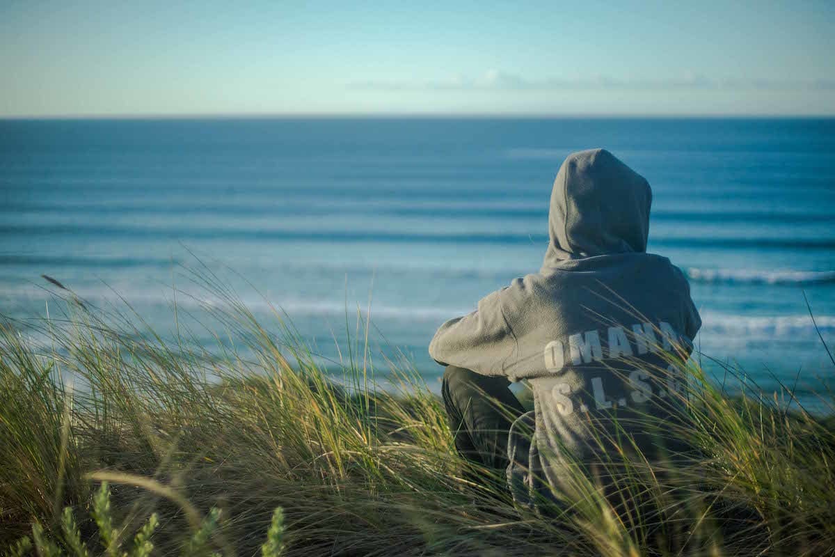 nadgee Wilderness Walk Nadgee Nature Reserve VIC NSW Lachie Thomas, hero, waves, dunes, person horizon
