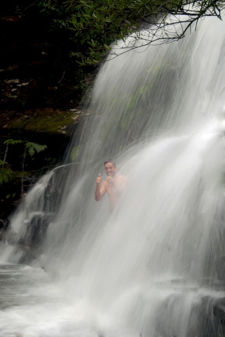 Wondabyne to Kariong Falls, Matt, Pearce, Wondabyne to Kariong Falls, hikes near Sydney, waterfall