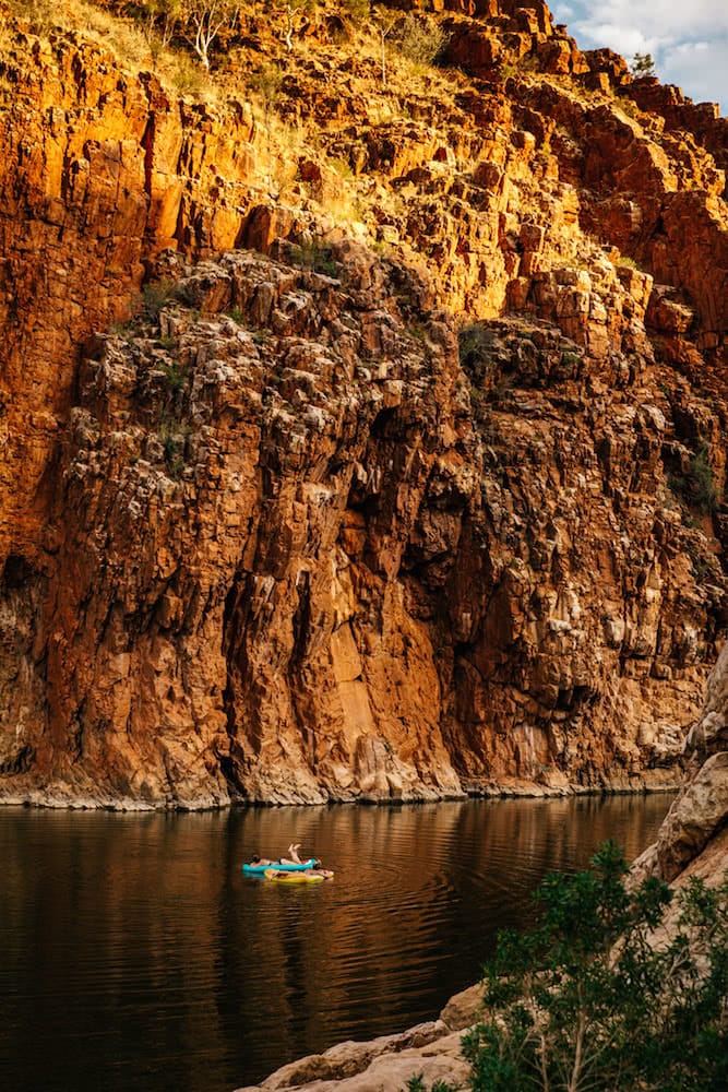 Low Res NT Tourism Henry Brydon glen helen wild swimming