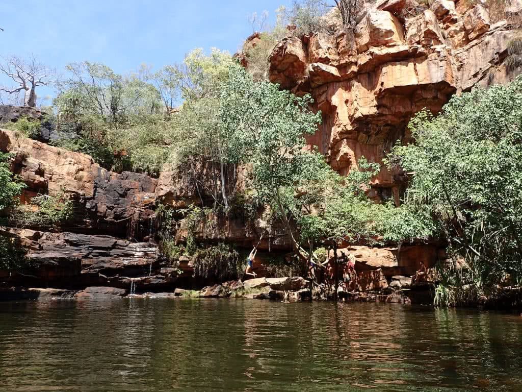 Red Dust // A Journey Along The Gibb River Road (WA) Ashlee Kehoe, swimming hole, waterhole, river, cliffs
