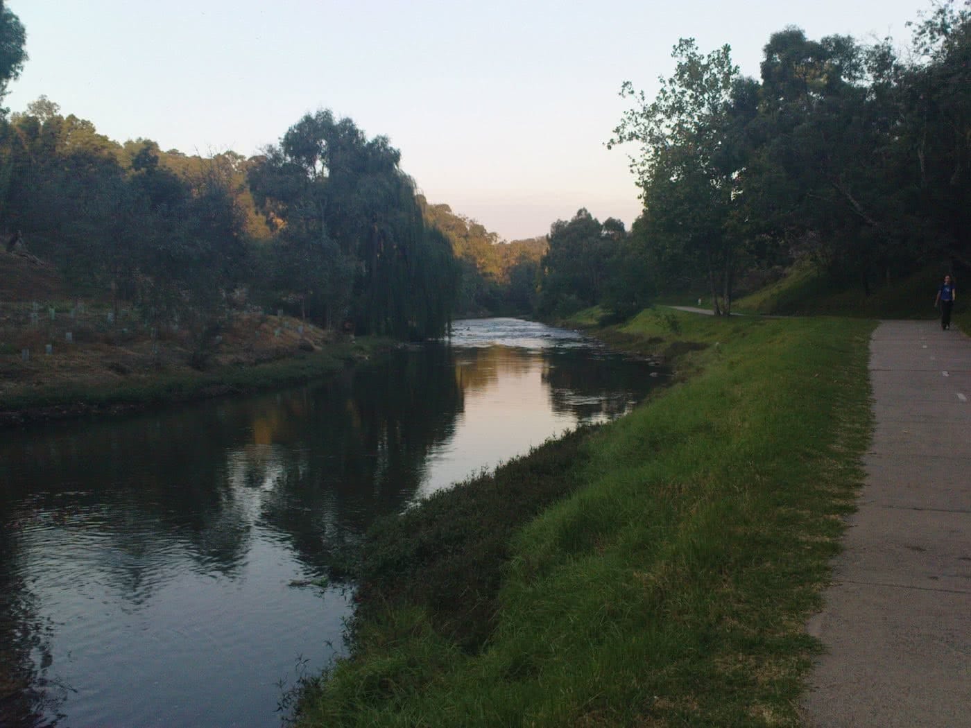 Yarra Bend Seven Super Sweet Fishing Spots Near Melbourne Mark Kayak riverbank, grass, sky, reflections