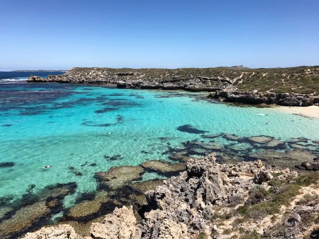 Paradise Found, Near Perth // Rottnest Island (WA) Tiffany Hulm, turquoise water, rocks, rockpool