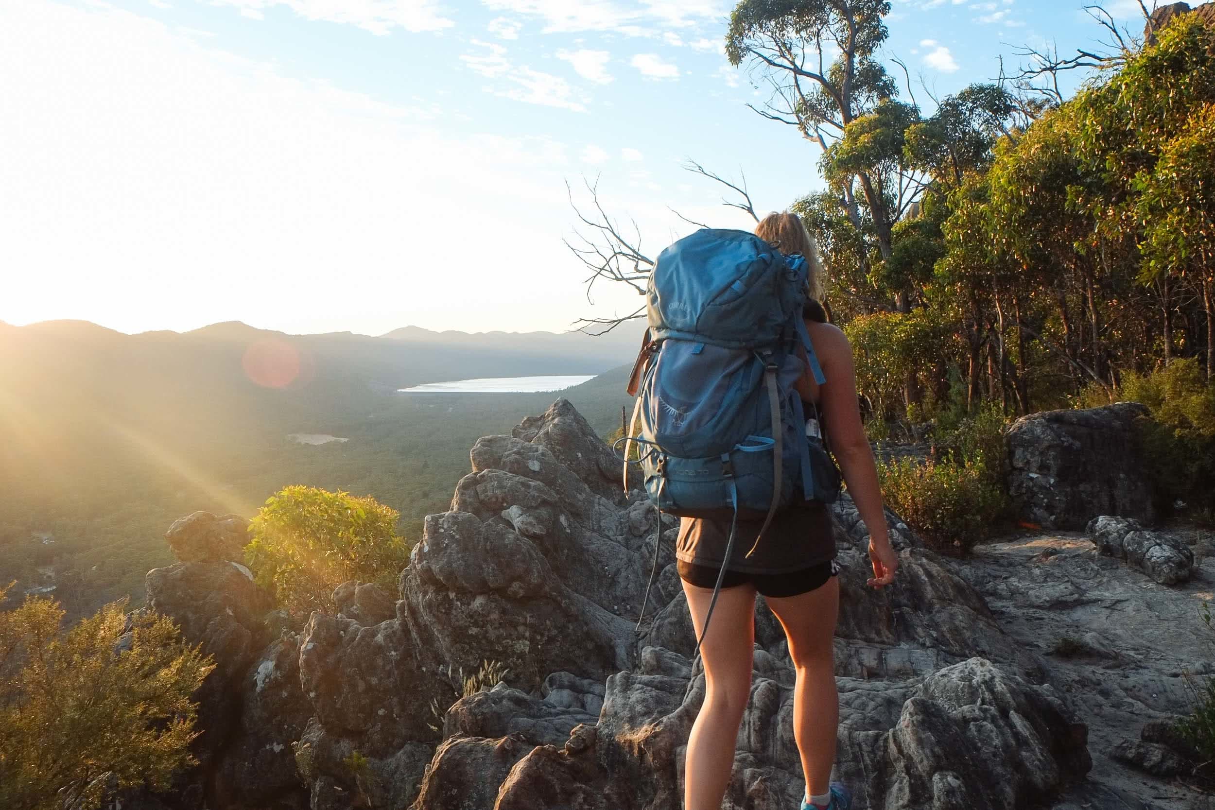 ruby bisson, get fitted for a hiking backpack, photo by Rhianna, mr timbuktu,