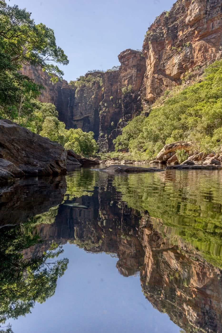 Lewis Burnett, Hunting for Paradise, Kakadu National Park, Photo Essay, waterfall, 