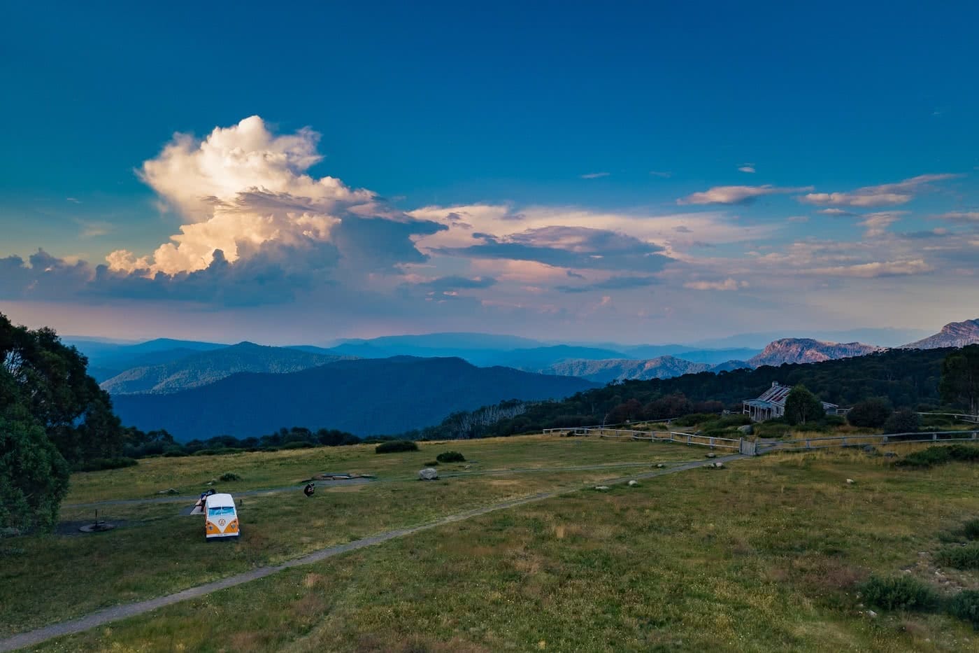 Rob Embury, Kombi Tent review, drone view