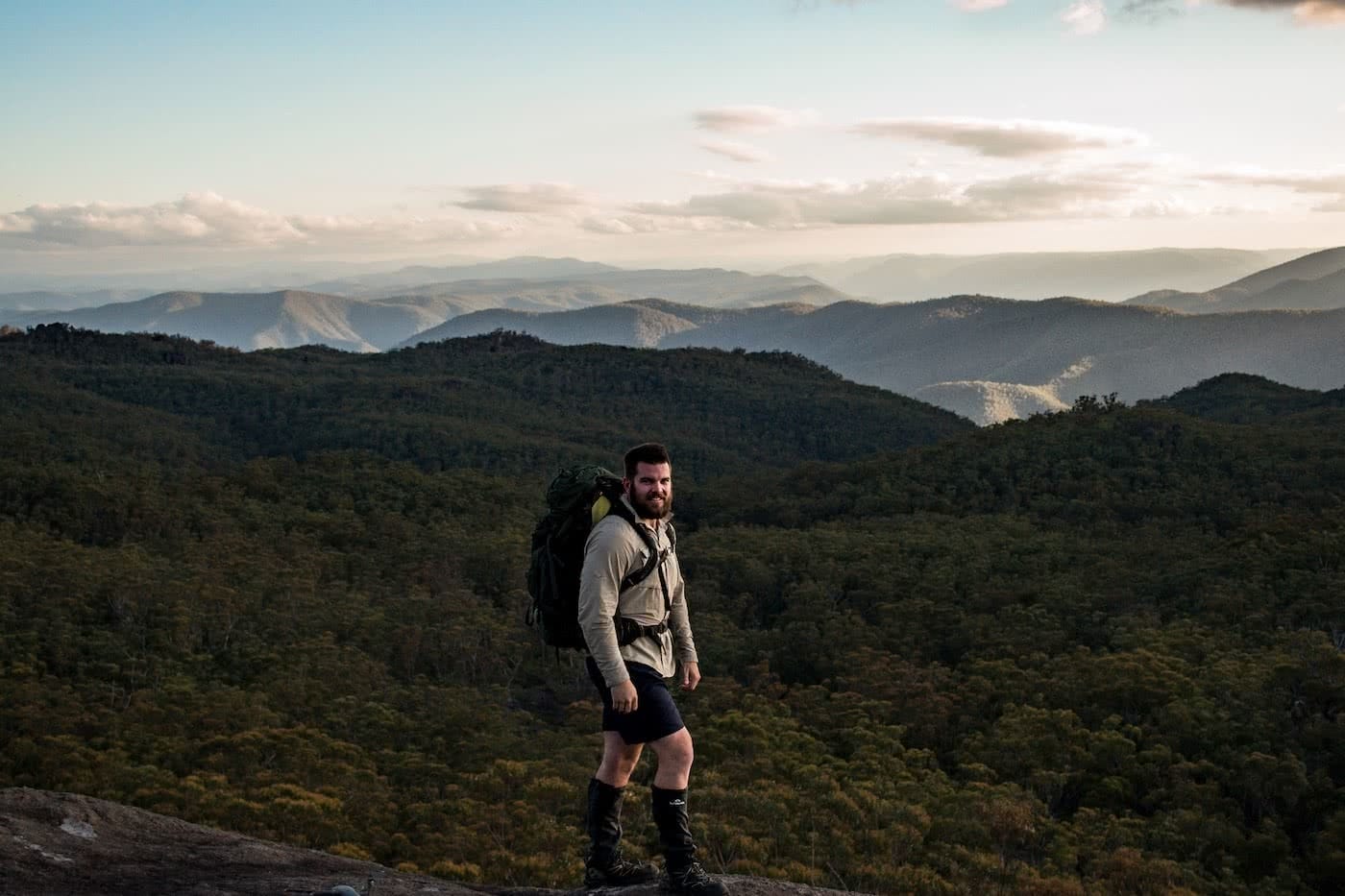 Dan Parkes, bushies untamed, osprey aether 60ag, gear review, main range national park, new england highlands, backpack, queensland