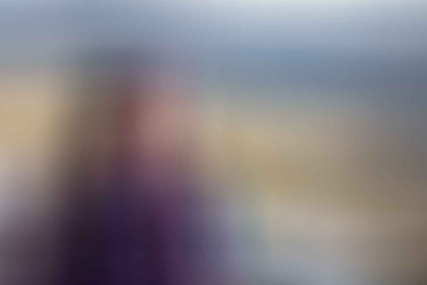 Rachel Dimond // Explorer Of The Month - March '18, Rachel - Kozzi, woman, hiker, backpack, sunnies, purple, snow, kosciusko