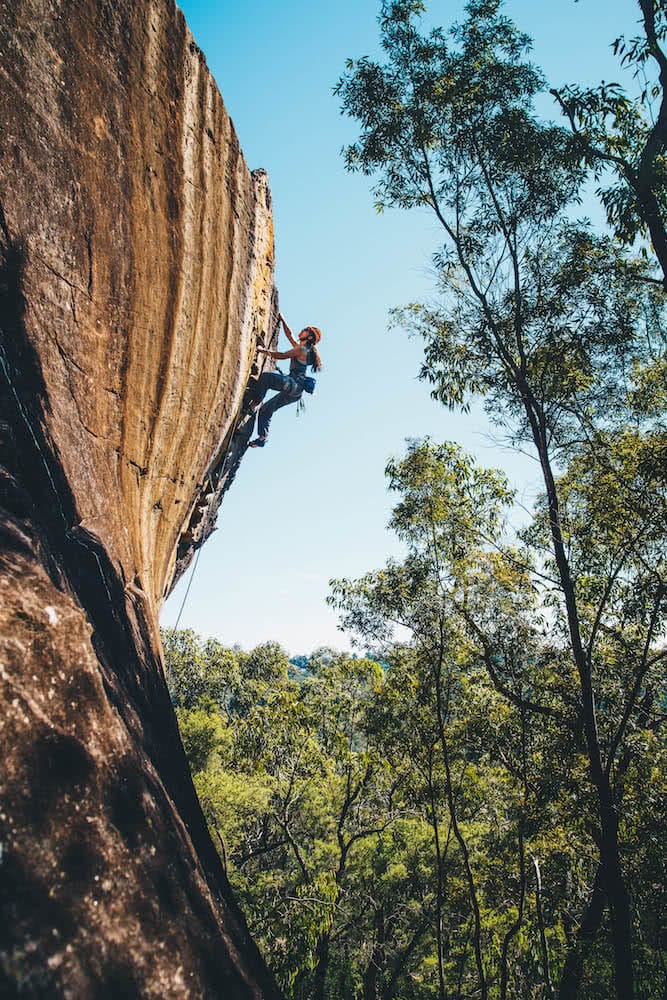 aron hailey, unidentified climber, blue mountains, nsw