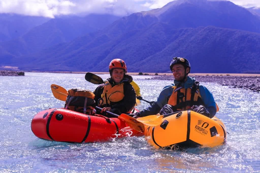 Ode To The River // Canyoning And Packrafting In New Zealand, Xavier Anderson, paddlers, mates, buddies, mountains, river
