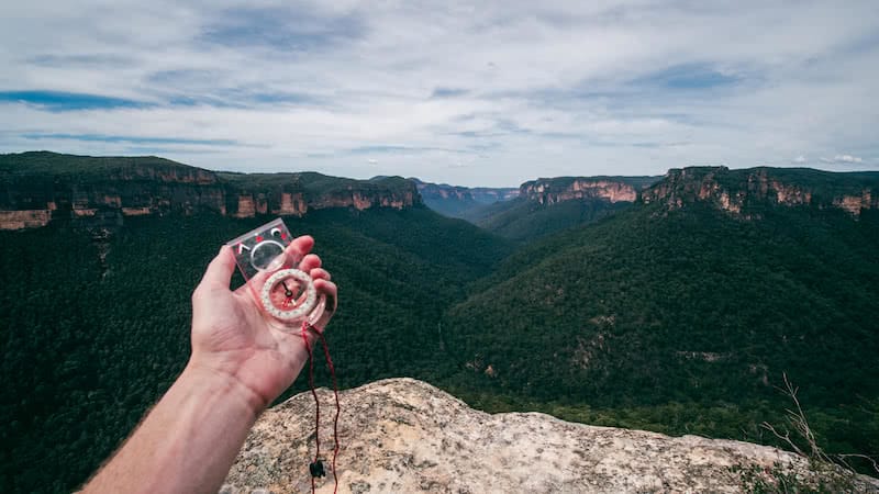 Luke Mallinson blue mountains navigation weekend wilderness escapes marketing bmac